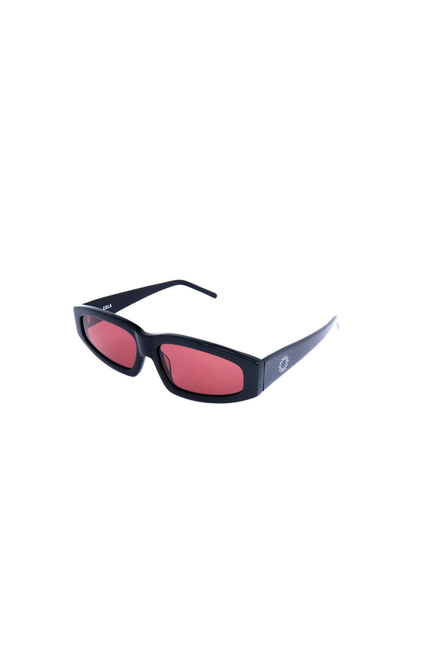 Avoir Eyewear - Cela in Midnight Black with Red lens - Sunglasses